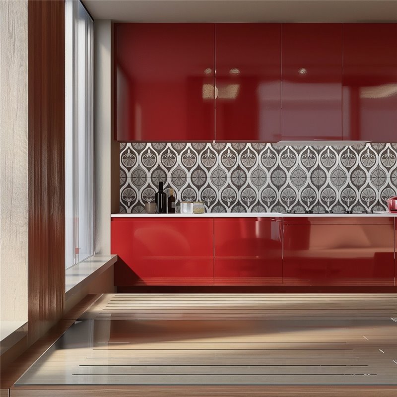 Küchenrückwand Platte 6 mm ESG Fliesenmotive KRWF-02-02