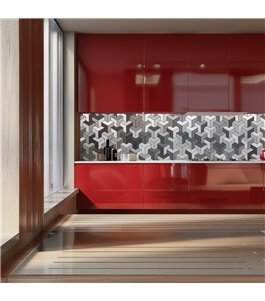 Küchenrückwand Platte 6 mm ESG Fliesenmotive KRWF-03-09