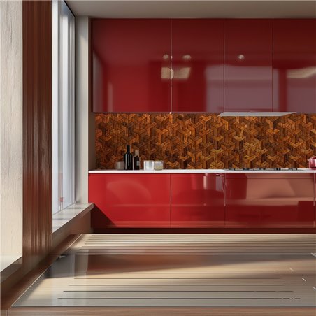 Küchenrückwand Platte 6 mm ESG Fliesenmotive KRWF-03-14