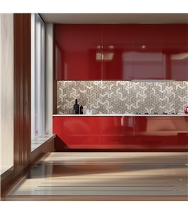 Küchenrückwand Platte 6 mm ESG Fliesenmotive KRWF-03-18