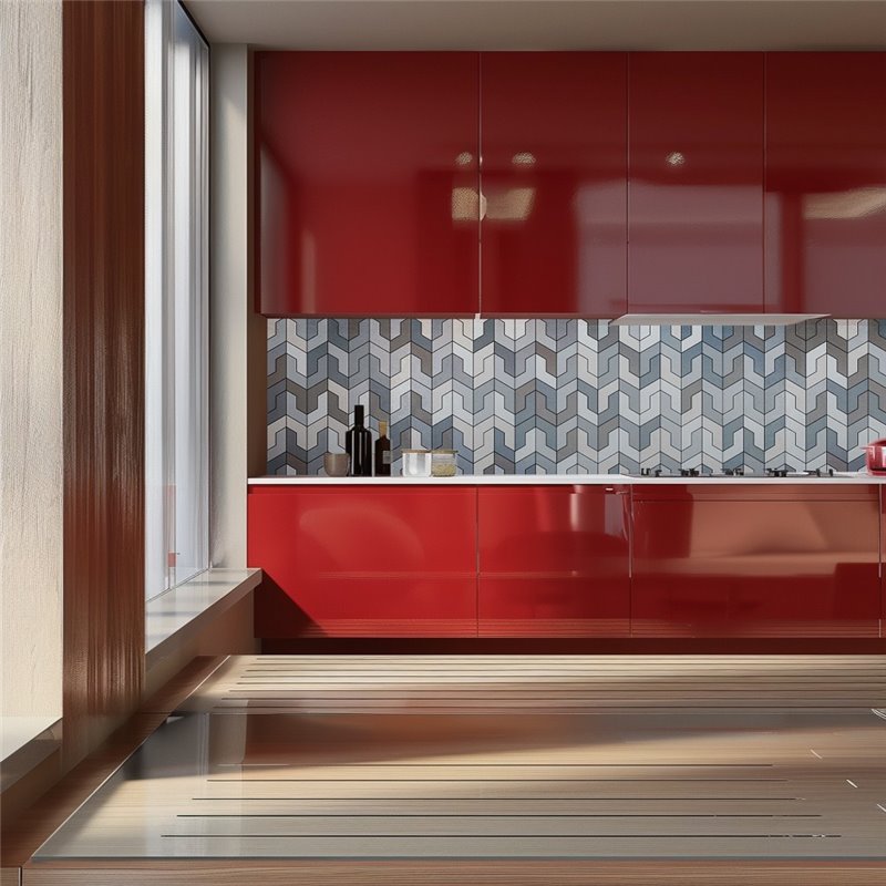 Küchenrückwand Platte 6 mm ESG Fliesenmotive KRWF-04-06