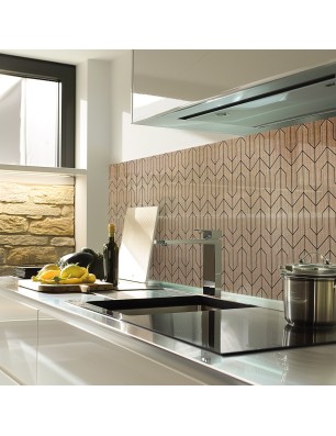 Küchenrückwand Platte 6 mm ESG Fliesenmotive KRWF-04-10