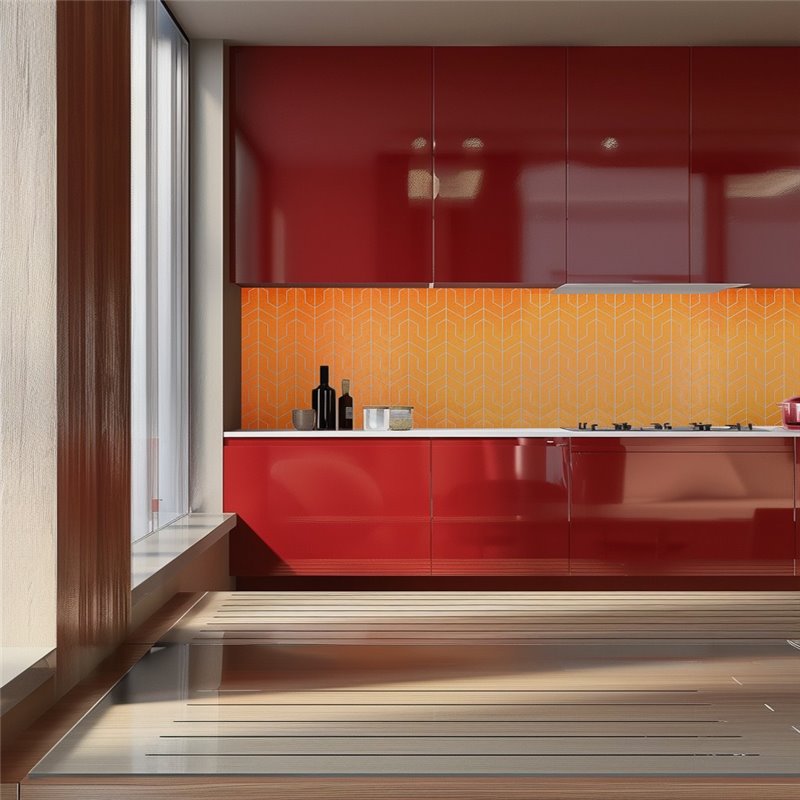 Küchenrückwand Platte 6 mm ESG Fliesenmotive KRWF-04-14