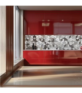 Küchenrückwand Platte 6 mm ESG Fliesenmotive KRWF-05-07