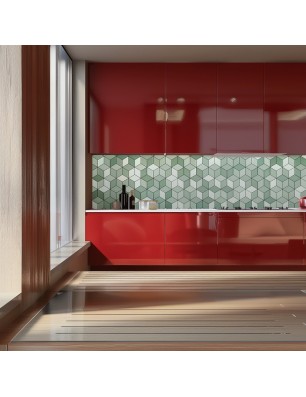 Küchenrückwand Platte 6 mm ESG Fliesenmotive KRWF-05-09