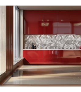 Küchenrückwand Platte 6 mm ESG Fliesenmotive KRWF-05-10