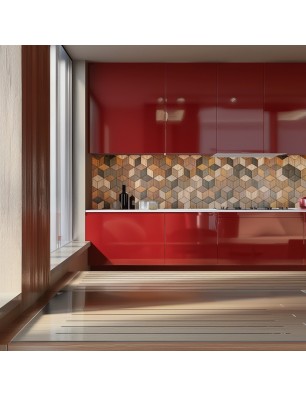 Küchenrückwand Platte 6 mm ESG Fliesenmotive KRWF-05-12