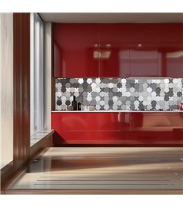 Küchenrückwand Platte 6 mm ESG Fliesenmotive KRWF-06-08