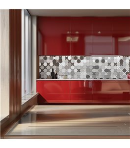 Küchenrückwand Platte 6 mm ESG Fliesenmotive KRWF-06-09