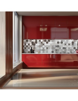 Küchenrückwand Platte 6 mm ESG Fliesenmotive KRWF-06-09