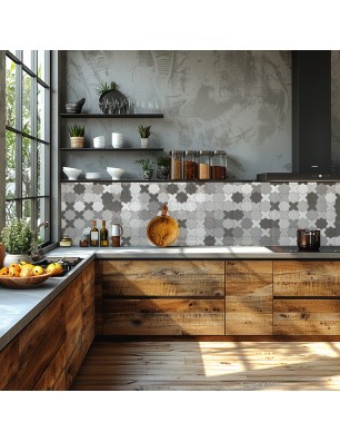 Küchenrückwand Platte 6 mm ESG Fliesenmotive KRWF-06-09