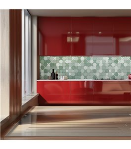 Küchenrückwand Platte 6 mm ESG Fliesenmotive KRWF-06-11