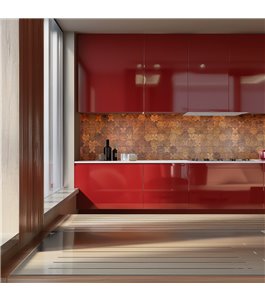 Küchenrückwand Platte 6 mm ESG Fliesenmotive KRWF-06-13