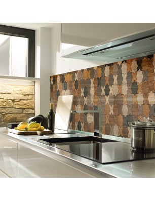 Küchenrückwand Platte 6 mm ESG Fliesenmotive KRWF-06-14