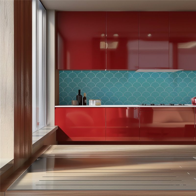 Küchenrückwand Platte 6 mm ESG Fliesenmotive KRWF-07-05