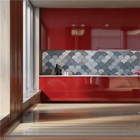 Küchenrückwand Platte 6 mm ESG Fliesenmotive KRWF-07-10