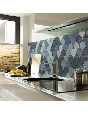 Küchenrückwand Platte 6 mm ESG Fliesenmotive KRWF-07-10