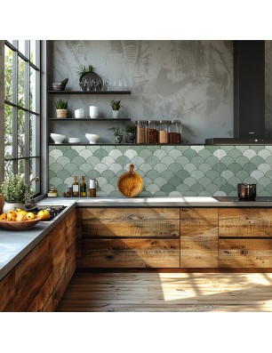 Küchenrückwand Platte 6 mm ESG Fliesenmotive KRWF-07-11