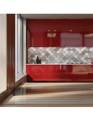 Küchenrückwand Platte 6 mm ESG Fliesenmotive KRWF-07-12