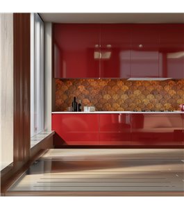 Küchenrückwand Platte 6 mm ESG Fliesenmotive KRWF-07-13