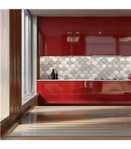 Küchenrückwand Platte 6 mm ESG Fliesenmotive KRWF-07-17