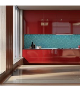 Küchenrückwand Platte 6 mm ESG Fliesenmotive KRWF-08-03