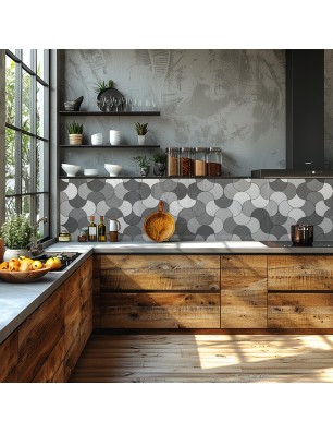 Küchenrückwand Platte 6 mm ESG Fliesenmotive KRWF-08-05