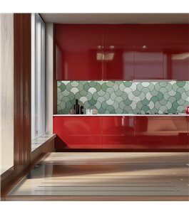 Küchenrückwand Platte 6 mm ESG Fliesenmotive KRWF-08-08