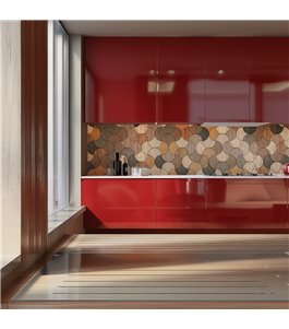 Küchenrückwand Platte 6 mm ESG Fliesenmotive KRWF-08-11