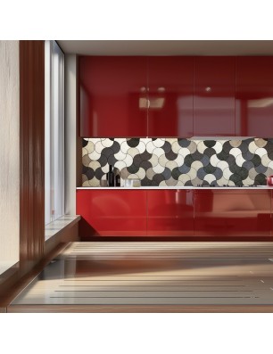 Küchenrückwand Platte 6 mm ESG Fliesenmotive KRWF-08-12