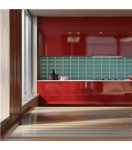 Küchenrückwand Platte 6 mm ESG Fliesenmotive KRWF-09-01