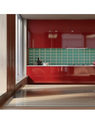 Küchenrückwand Platte 6 mm ESG Fliesenmotive KRWF-09-03