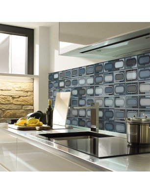 Küchenrückwand Platte 6 mm ESG Fliesenmotive KRWF-09-12