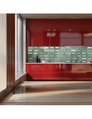 Küchenrückwand Platte 6 mm ESG Fliesenmotive KRWF-09-13