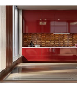 Küchenrückwand Platte 6 mm ESG Fliesenmotive KRWF-09-15