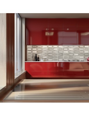 Küchenrückwand Platte 6 mm ESG Fliesenmotive KRWF-09-19