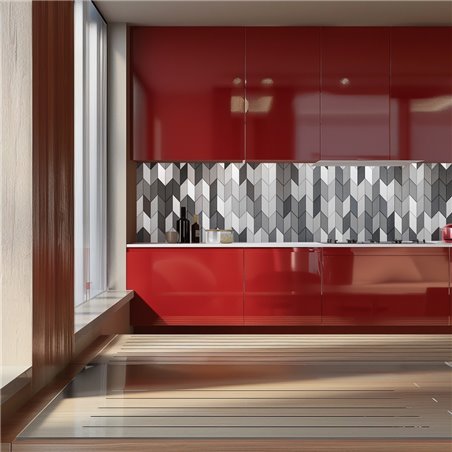 Küchenrückwand Platte 6 mm ESG Fliesenmotive KRWF-10-06