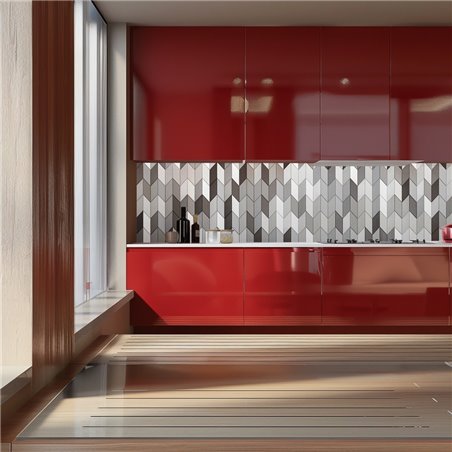 Küchenrückwand Platte 6 mm ESG Fliesenmotive KRWF-10-07