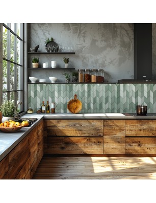 Küchenrückwand Platte 6 mm ESG Fliesenmotive KRWF-10-09