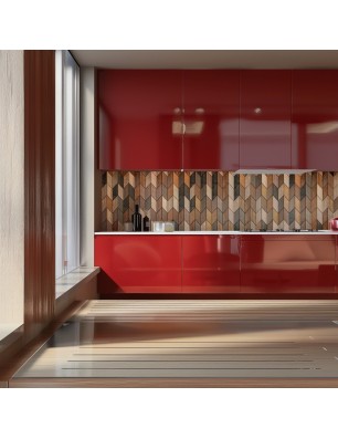 Küchenrückwand Platte 6 mm ESG Fliesenmotive KRWF-10-12