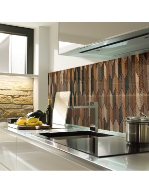 Küchenrückwand Platte 6 mm ESG Fliesenmotive KRWF-10-12