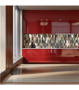 Küchenrückwand Platte 6 mm ESG Fliesenmotive KRWF-10-14