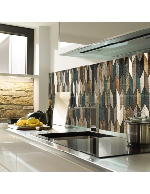 Küchenrückwand Platte 6 mm ESG Fliesenmotive KRWF-10-14