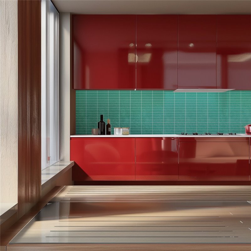 Küchenrückwand Platte 6 mm ESG Fliesenmotive KRWF-11-04