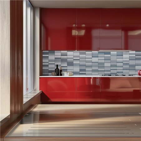 Küchenrückwand Platte 6 mm ESG Fliesenmotive KRWF-11-13