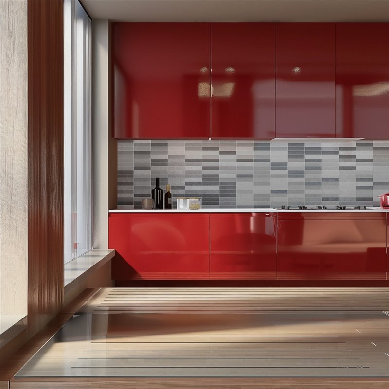 Küchenrückwand Platte 6 mm ESG Fliesenmotive KRWF-11-17