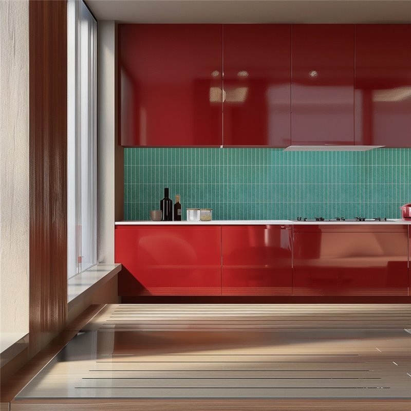 Küchenrückwand Platte 6 mm ESG Fliesenmotive KRWF-12-04