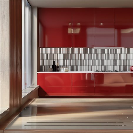 Küchenrückwand Platte 6 mm ESG Fliesenmotive KRWF-12-12