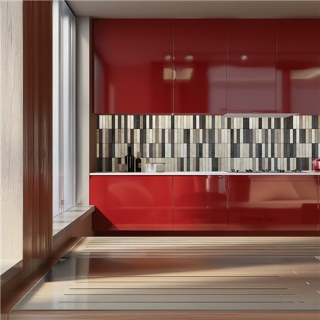 Küchenrückwand Platte 6 mm ESG Fliesenmotive KRWF-12-21