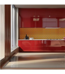 Küchenrückwand Platte 6 mm ESG Fliesenmotive KRWF-13-12